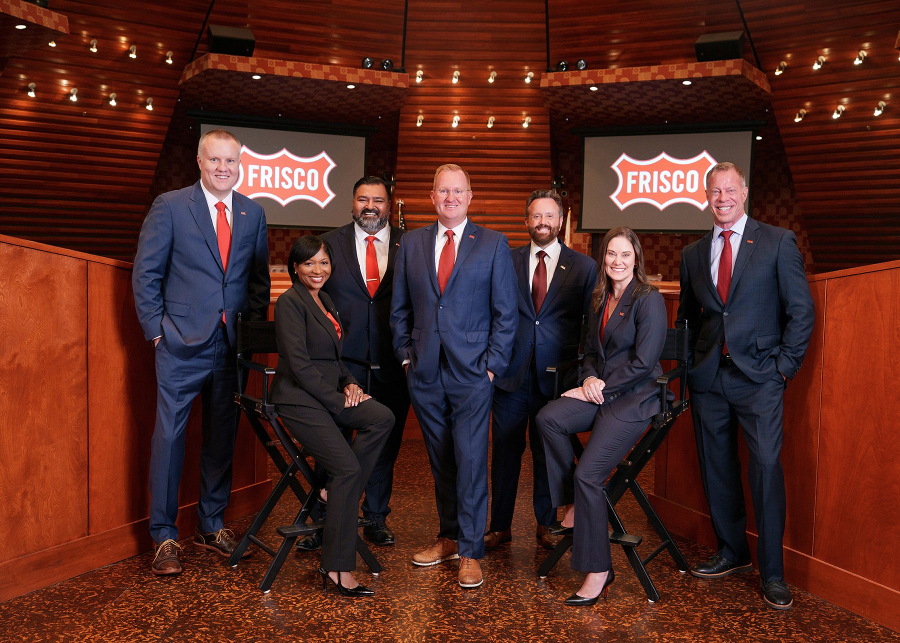 City council team portrait
